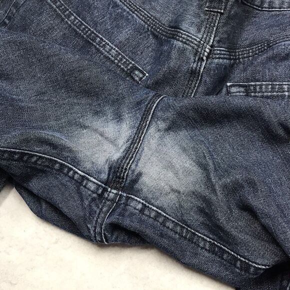 HUGO BOSS Select Alabama Jean Men 36x32 Relaxed Straight Dark Wash Italy - Picture 5 of 14